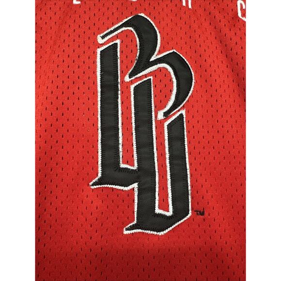 Big Ben Wallace 3 Vintage #3 Detroit Pistons Red Mesh Basketball Jersey (XL) - Picture 8 of 12